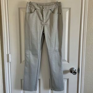 the faux animal skin pants u need 🐍